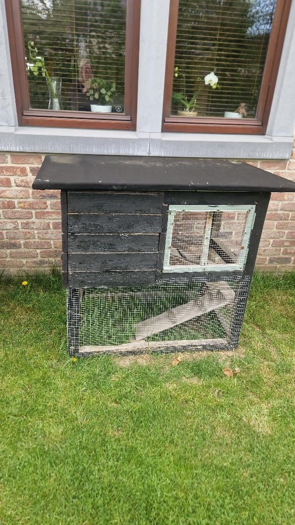 Een hok, Dieren en Toebehoren, Ophalen, Kooi, 90 cm of meer, Konijn