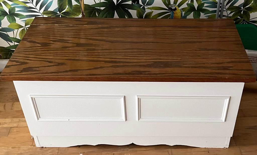 Dekenkist/speelgoedkist - ophalen in Blankenberge, Ophalen, Gebruikt