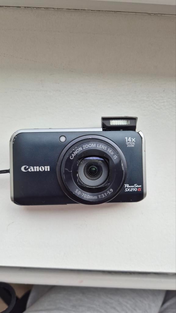 Canon PowerShot SX210 IS, TV, Hi-fi & Vidéo, Appareils photo numériques, Canon, Enlèvement ou Envoi