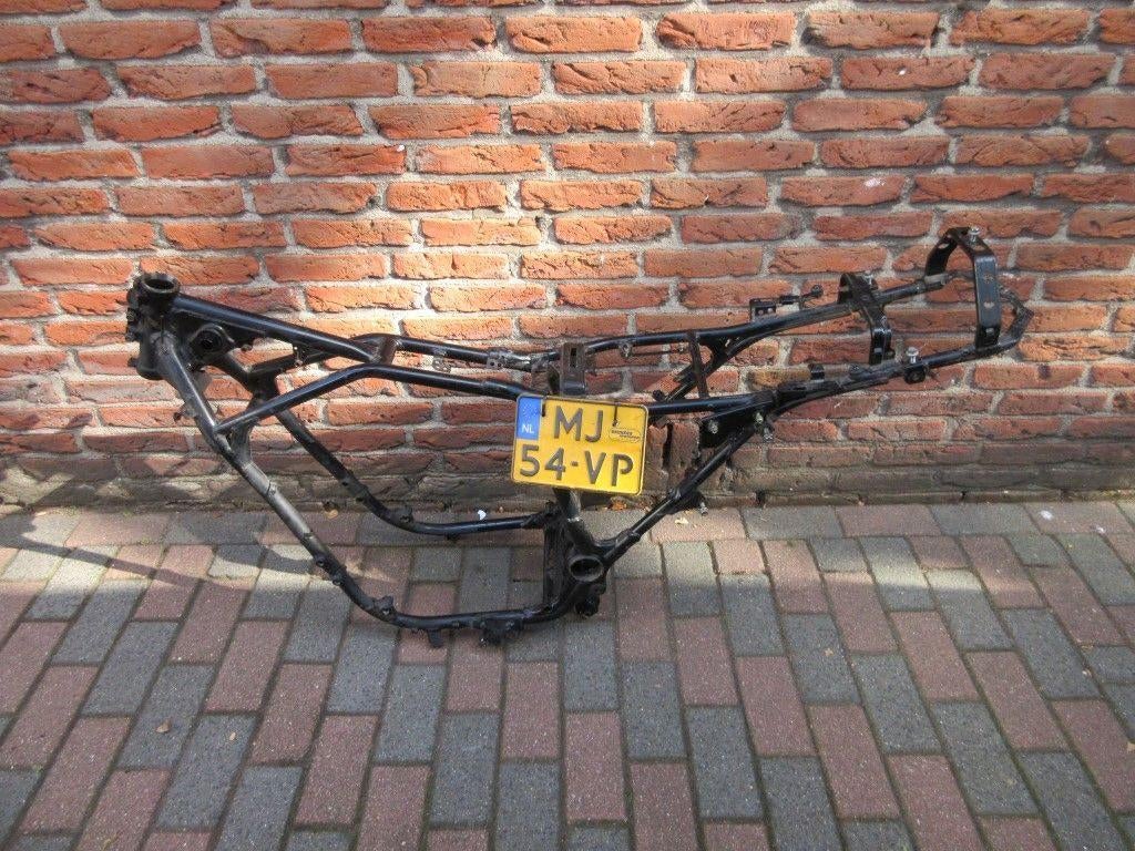 Yamaha XJ600F frame met NL kenteken XJ 600 F kader 51J XJ600, Motos, Enlèvement ou Envoi, Utilisé