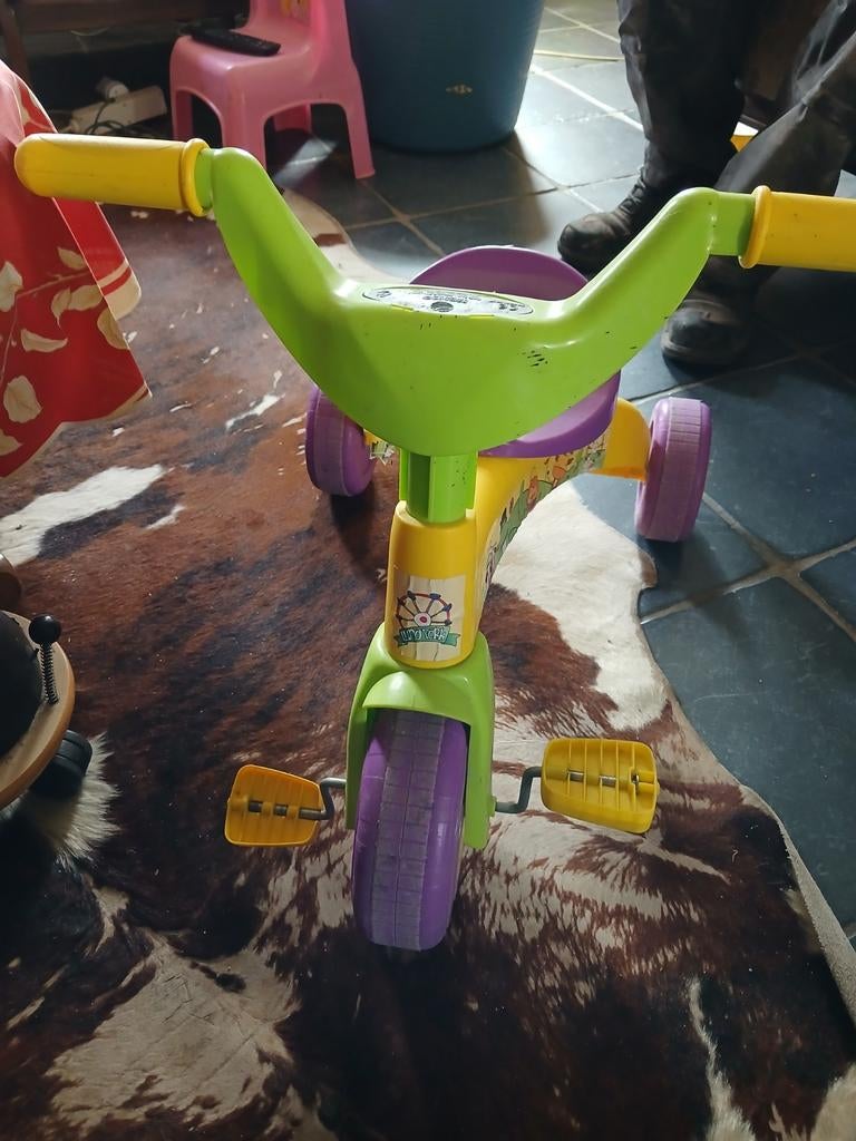 Kinder fiets, Ophalen