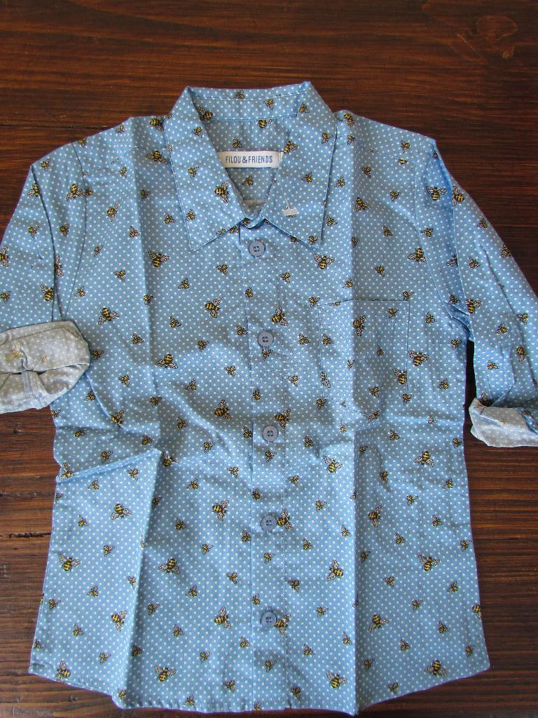 Hemd Filou & Friends 4 jaar, Kinderen en Baby's, Kinderkleding | Maat 104, Overhemd of Blouse, Nieuw, Ophalen of Verzenden, Jongen