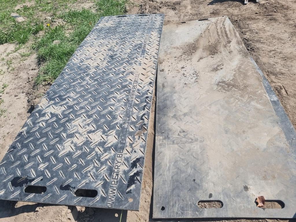 Rijplaten  kunststof, Ophalen, Kunststof