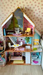 Prachtig groot poppenhuis Kidkraft!, Kinderen en Baby's, Speelgoed | Poppenhuizen, Ophalen, Zo goed als nieuw, Poppenhuis