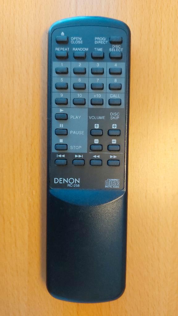 Télécommande Originale Denon RC-258, TV, Hi-fi & Vidéo, Télécommandes, Utilisé, Originale, Enlèvement ou Envoi