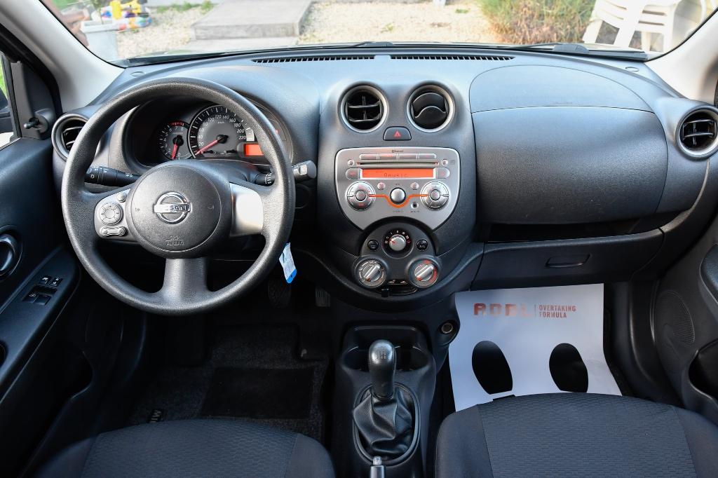 Nissan Micra 1.2i *AC*Propre*, Autos, Euro 5, Boîte manuelle, Entretenue par le concessionnaire, Noir