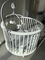 Ronde babypark (bopita) met matras en mobiel, Enlèvement, Utilisé, Rond