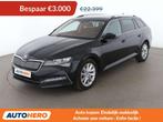 Skoda Superb 1.4 Plug-in Hybrid Ambition iV (bj 2020), Auto's, Skoda, Stof, Gebruikt, 35 g/km, Zwart