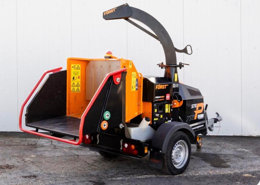 Hakselaar Först ST6P, Tuin en Terras, Hakselaars, Zo goed als nieuw, Ophalen