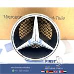 Mercedes AMG GRIL STER LOGO CHROOM W176 W177 W205 W117 W118, Gebruikt, -, Ophalen of Verzenden, -