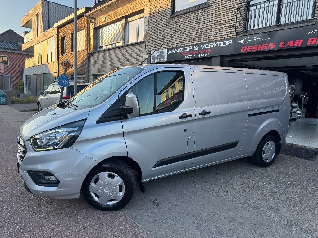 Ford Transit Custom Long Châssis Automatique 2x Portes, Capteur de stationnement, Argent ou Gris, Achat, Euro 6