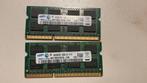 4GB DDR3 ramgeheugen voor laptop/Macbook (2stuks), Computers en Software, RAM geheugen, Ophalen of Verzenden, Zo goed als nieuw