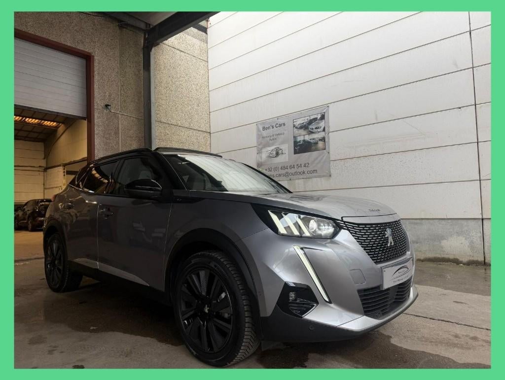 Peugeot e-2008 GT Elektrisch   *Panoramische.Dak*, Auto's, Peugeot, Automaat, Parkeersensor, Zwart, 5 zetels