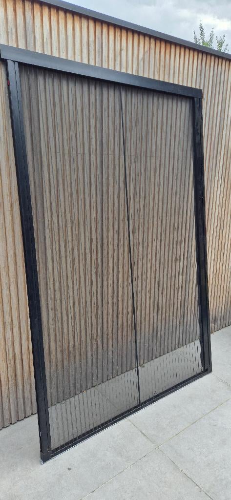 Plisse vliegendeur, Ophalen, Vouwdeur, Zo goed als nieuw, Hordeur