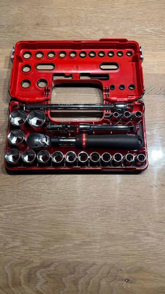 Facom doppenset 1/2 met gratis facom zaklamp, Ophalen of Verzenden, Nieuw