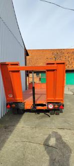 Platte wagen, Ophalen, Gebruikt, Transportkar