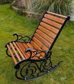 Schommelstoel, tuinstoel, Ophalen, Hout