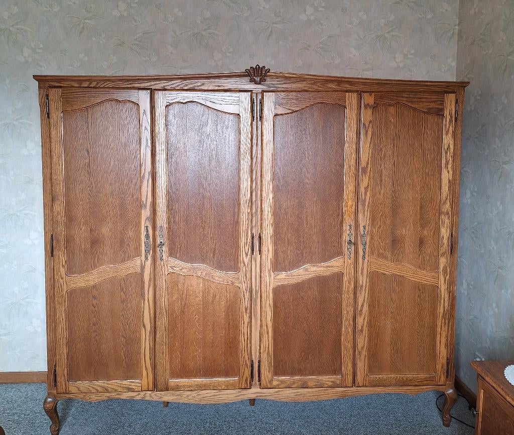 kleerkast, Overige materialen, Gebruikt, 200 cm of meer, 150 tot 200 cm