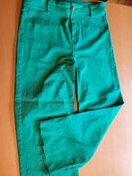 groene broek small, Kleding | Dames, Broeken en Pantalons, Maat 38/40 (M), Ophalen of Verzenden, Zo goed als nieuw, Lang
