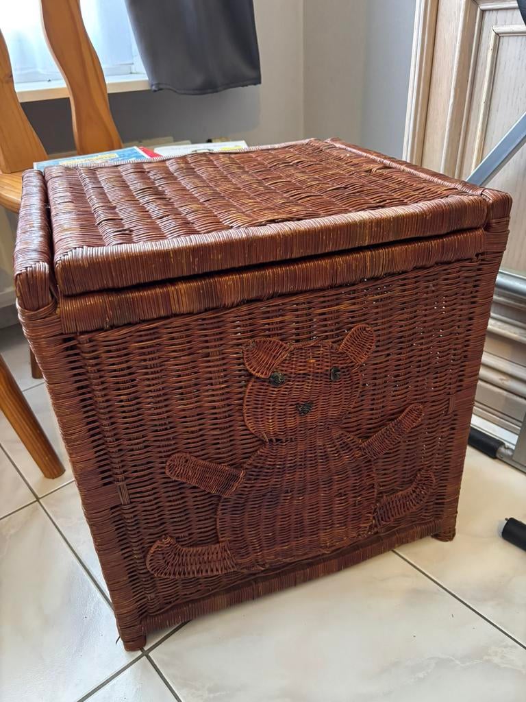 Leuke opbergkist met beer, 50 à 100 cm, Enlèvement, Utilisé, Moins de 50 cm