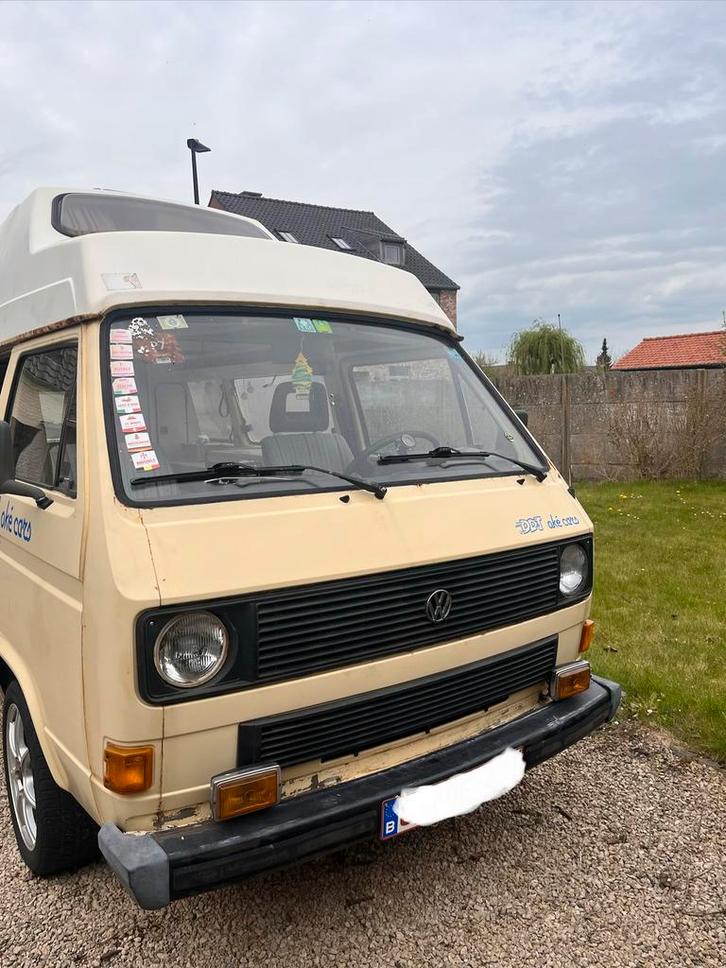 Vw T3 westfalia club joker wbx 1.9, Caravans en Kamperen, Mobilhomes, Particulier, Volkswagen, Benzine, Koelkast, Ophalen