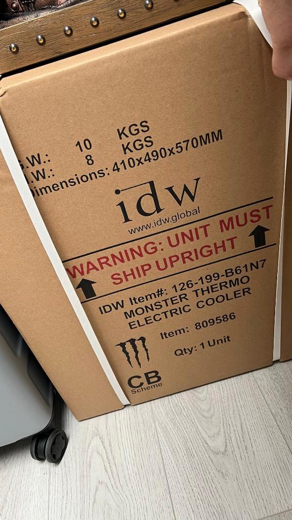 Réfrigérateur Monster - 126-199-B61N7, Electroménager, Réfrigérateurs & Frigos, Neuf, Sans bac à congélation, Moins de 75 litres