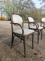Vintage Thonet stijl stoelen, set van 4, Ophalen
