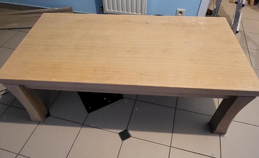 Stevig Salontafel, Ophalen, Gebruikt, Vierkant, 50 tot 100 cm