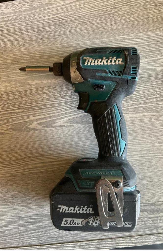 Makita slagschroefmachine, Ophalen, Gebruikt