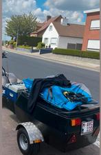 Remorque pour moto et voiture, Enlèvement