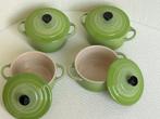 Le Creuset 4 ragoûts — couleur rare — état neuf, Enlèvement, Neuf, Autres matériaux, Autres types