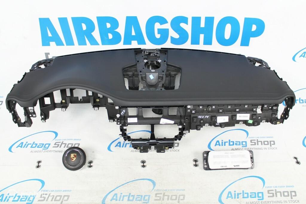 Airbag set Dashboard leder Porsche Cayenne 2017-heden, Gebruikt, Ophalen of Verzenden
