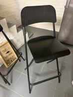 2 x Krukken ikea, Maison & Meubles, Chaises, Enlèvement, Utilisé, Noir
