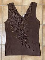 Bruin damestopje, Vêtements | Femmes, Tops, Enlèvement ou Envoi, Comme neuf, Brun, Taille 42/44 (L)