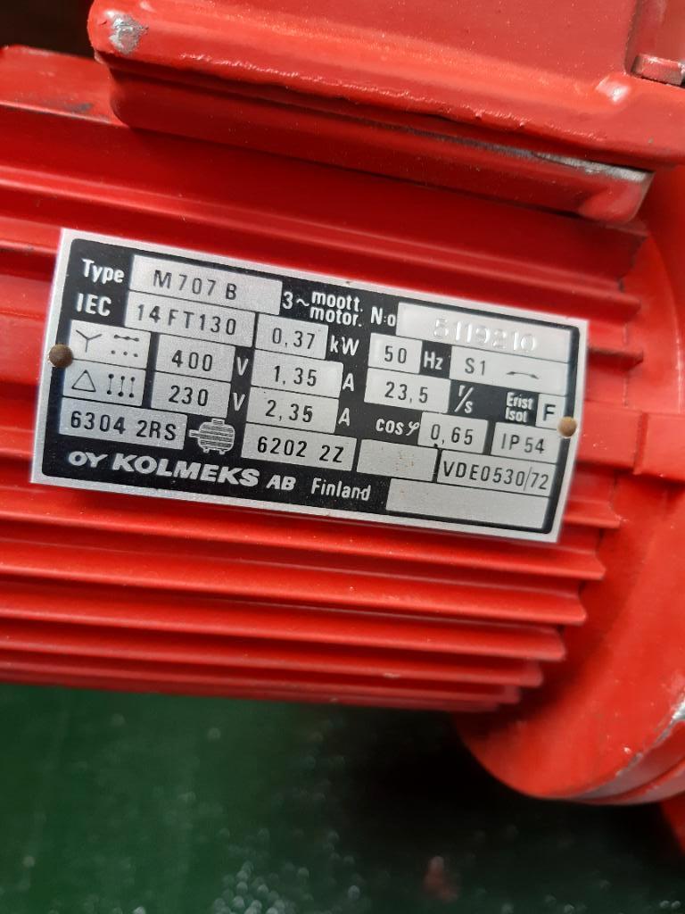 Moteur électrique kolmeks, Enlèvement, Comme neuf