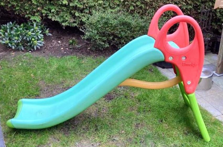 Glijbaan smoby, Kinderen en Baby's, Speelgoed | Buiten | Speeltoestellen, Ophalen, Zo goed als nieuw, Glijbaan