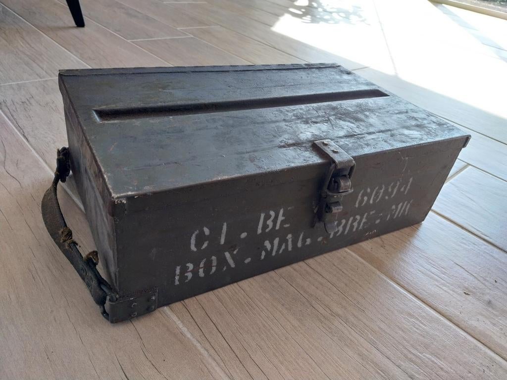 Britse Bren kist wo2 40-45, Ophalen of Verzenden