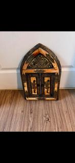 Miroir de décoration a l’os oriental de qualité, Enlèvement ou Envoi