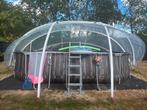 Groot zwembad met sunnytent, Jardin & Terrasse, Accessoires de piscine, Enlèvement, Comme neuf