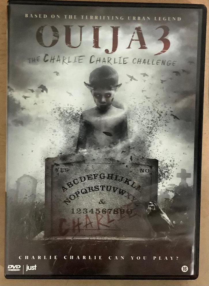 Ouija 3: The Charlie Charlie Challenge (2016) Dvd, Cd's en Dvd's, Dvd's | Horror, Gebruikt, Spoken en Geesten, Vanaf 16 jaar, Ophalen of Verzenden