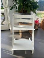 Stokke Tripp Trapp stoel - Wit - Gebruikt, Kinderen en Baby's, Kinderstoelen, Ophalen, Gebruikt
