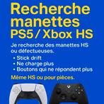 Recherche manettes PS5 / Xbox HS, Consoles de jeu & Jeux vidéo, Enlèvement ou Envoi
