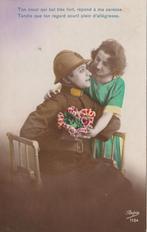 MILITAIR FANTASIE - Uw hart antwoord op mijn streling + 100j, Envoi, 1920 à 1940, Affranchie, Autres thèmes