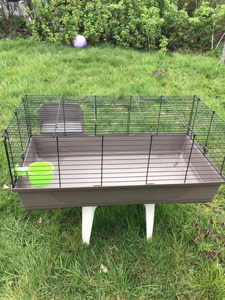 Konijnenkooi, Dieren en Toebehoren, Knaagdieren en Konijnen | Hokken en Kooien, Zo goed als nieuw, Kooi, Ophalen