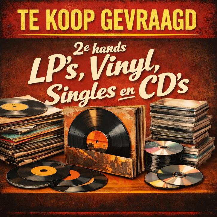 Te koop gevraagd 2e hands lp's, vinyl, singles en cd's, CD & DVD, Vinyles | Rock, Comme neuf, Enlèvement