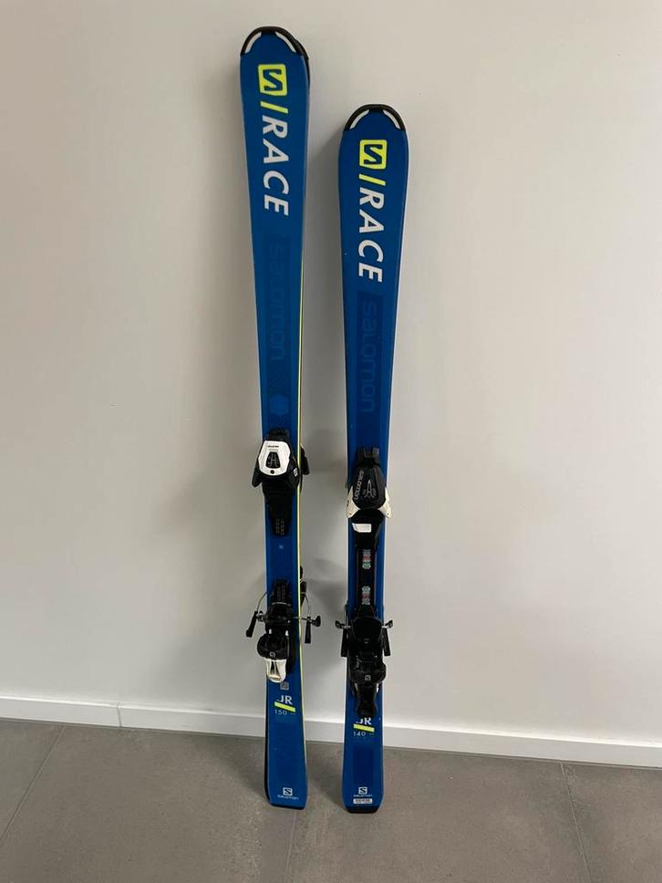 Salomon Jr kinder ski 140 en 150 L, Sport en Fitness, Skiën en Langlaufen, Zo goed als nieuw, Ski, Salomon, Ophalen
