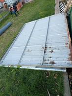 4 Metalen (garage) panelen, Ophalen