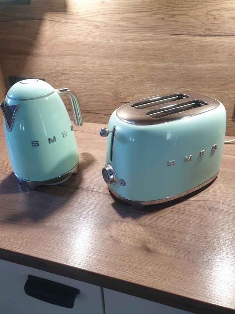 Waterkoker +broodrooster  SMEG, Ophalen