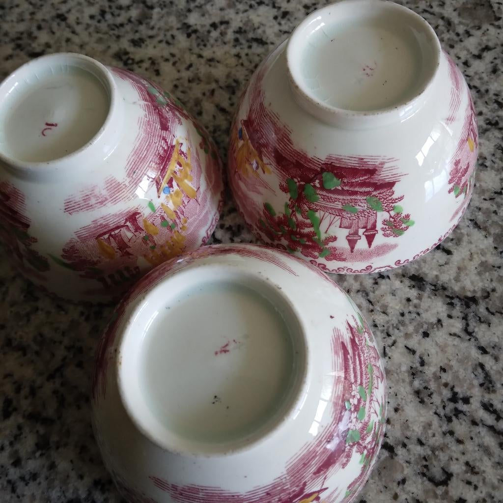 Antieke theekopjes, Ophalen of Verzenden