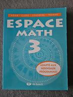 Espace math 3, Ophalen